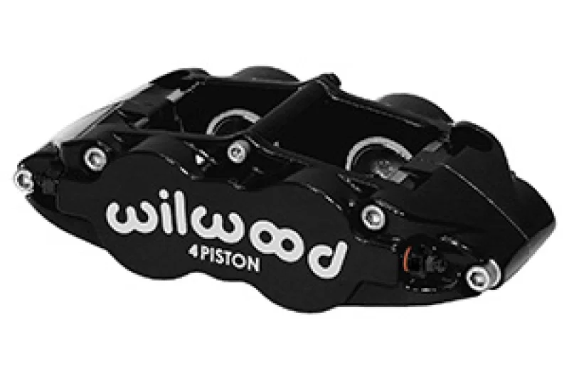 Wilwood 120-11782-BK, Caliper-Narrow Superlite 4R - Black 1.12/1.12in Pistons 1.10in Disc