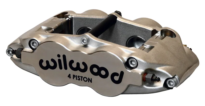 Wilwood 120-12602-N, Caliper-Narrow Superlite 4R-ST - Nickel 1.25/1.25in Pistons 1.10in Disc