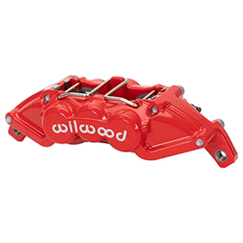 Wilwood 120-16572-RD, Universal UTV4 Caliper 1.00/1.00in Pistons 25in Rotor - Red