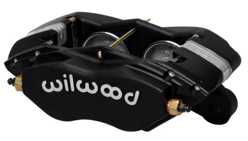 Wilwood 120-13744-BK, Caliper-Forged Dynalite-M-Red 1.75in Pistons .81in Disc