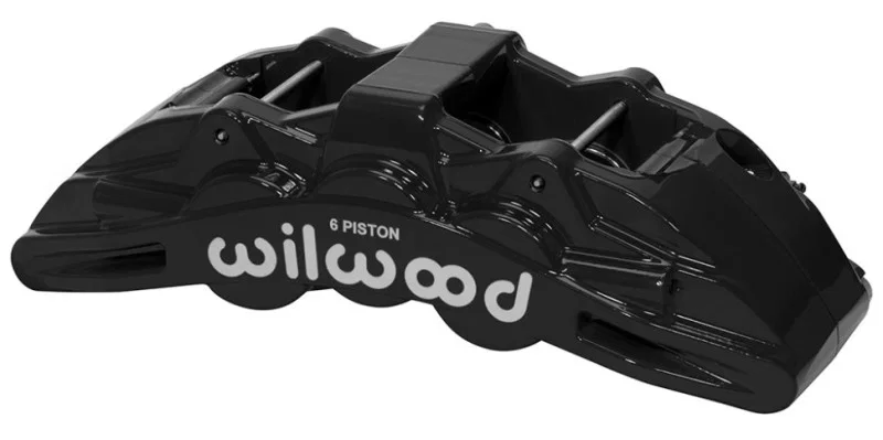 Wilwood 120-14863-BK, Caliper Black SX6R 4.04in Piston 1.25in Disc