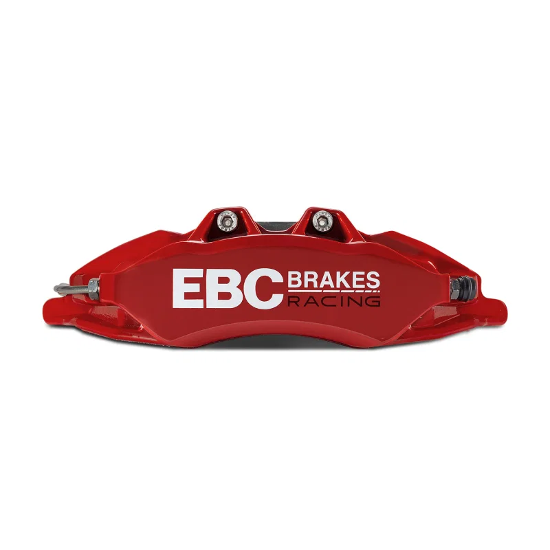 EBC BC6103RED-L, Racing 17-22 Honda Civic Type-R (FK8) Red Apollo-6 Front Left Caliper