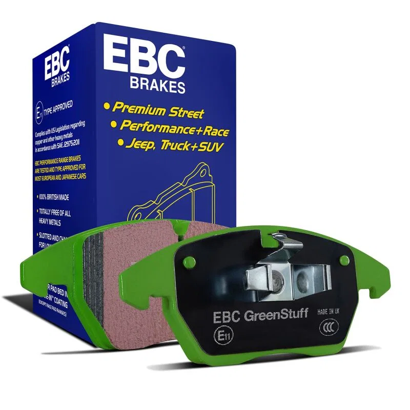 EBC DP21114, 00-01 Volkswagen Passat 1.8 Turbo Greenstuff Front Brake Pads