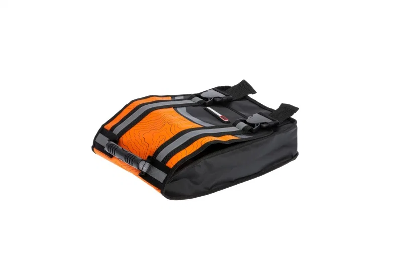ARB ARB503A, Compact Recovery Bag Orange and Black Topographic Styling PVC Material Dual Internal Pockets