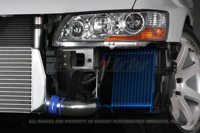 GReddy 12034608, 13 Row Evo 8/9 Oil Cooler - Works w/ Stock Oil Cooler