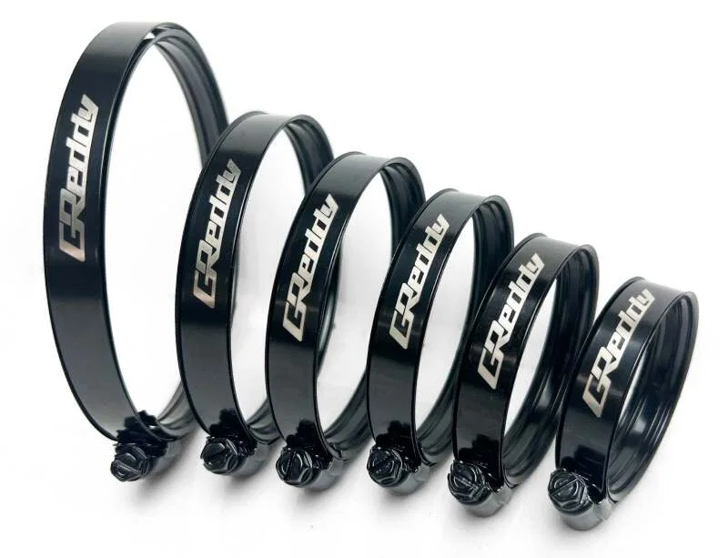 GReddy 22400045, 30-45mm / No. 24 Dual Bead Boost Clamp - Black
