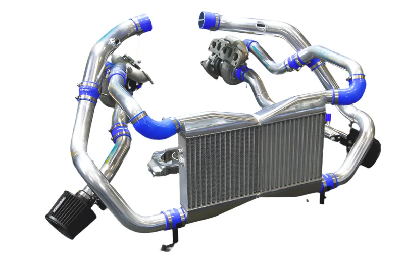 GReddy 11520097, 09-20 Nissan 370Z Z34 T517Z 8cm Twin Turbo Kit (RHD only)