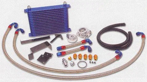 GReddy 12034607, 03-06 Mitsubishi Evo 8/9 factory replacement oil cooler kit