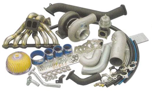 GReddy 11540031, 93-96 Mazda RX-7 Turbo Upgrade Kit - TD06SH 25G-16cmSqd Turbo Sus Manifold 50mm & Type R08 WG