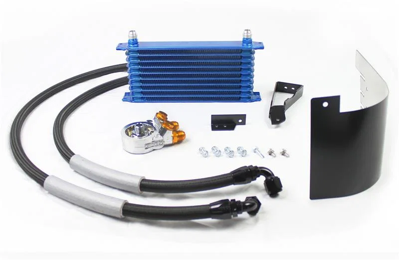 GReddy 12058002, 2017-2019 Honda Civic Type-R NS1010G 10 Row Oil Cooler Kit