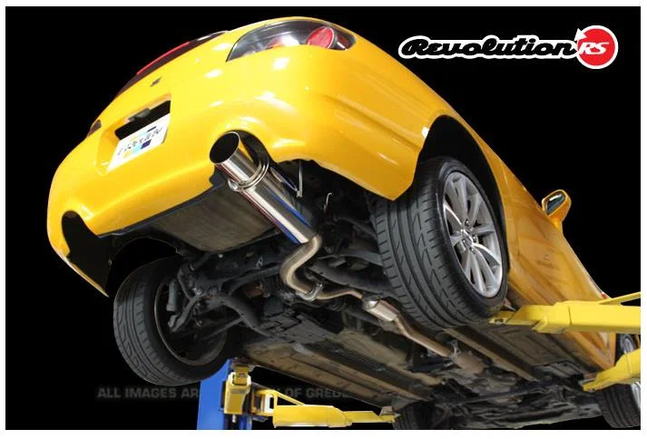 GReddy 10158100, 00-08 Honda S2000 63.5mm Revolution RS Single Exit Cat-Back Exhaust