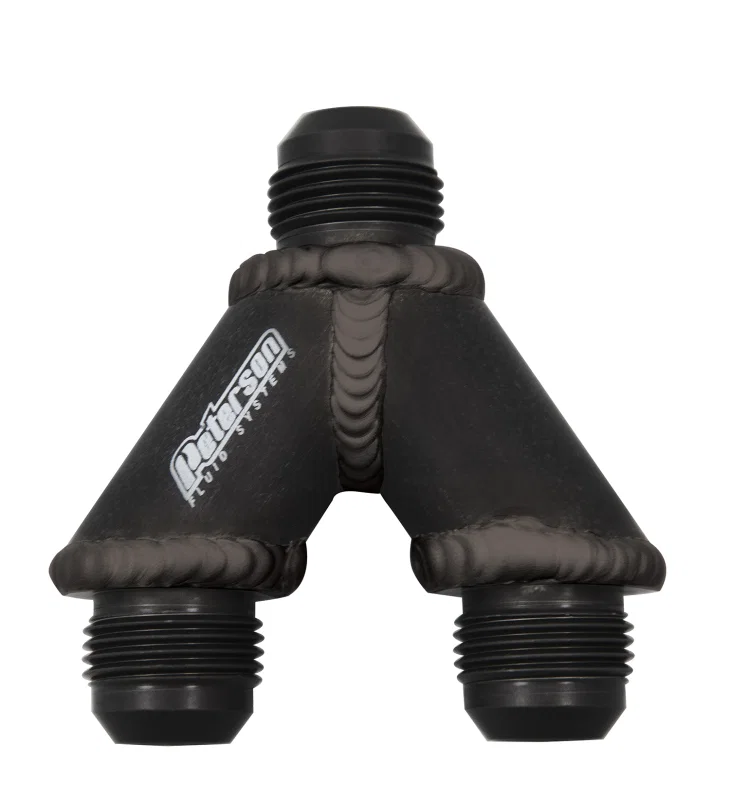 Peterson Fluid Systems 10-1735, Y-Manifold -16AN Male To -16/16