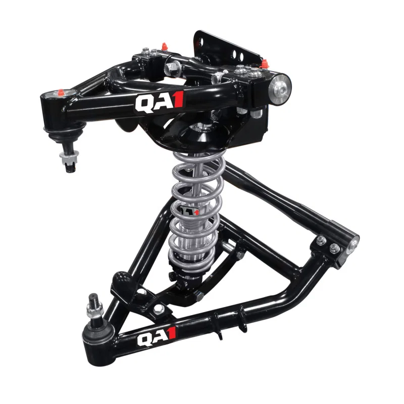 QA1 52611-S650, 63-87 Chevrolet C10 (w/UCA) Front Coil-Over Conversion Kit - Single Adjustable (650lbs/in)