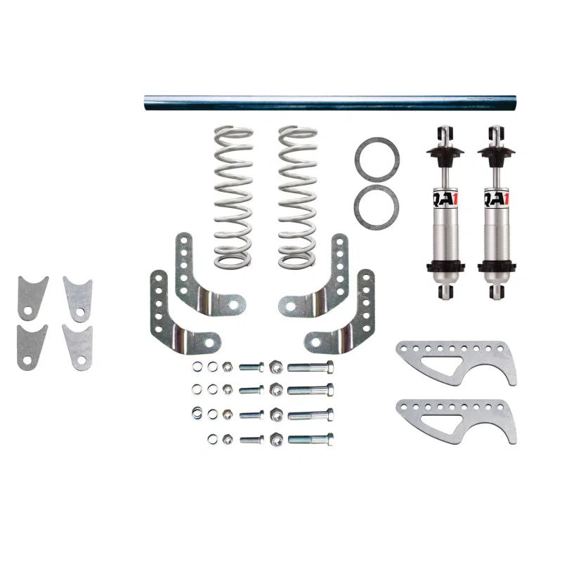 QA1 ALN2000K-1, Pro Rear Weld-In Coil-Over System - RideSensitive - 12in x 130/250lbs/in - 3.25in Tube- Aluminum
