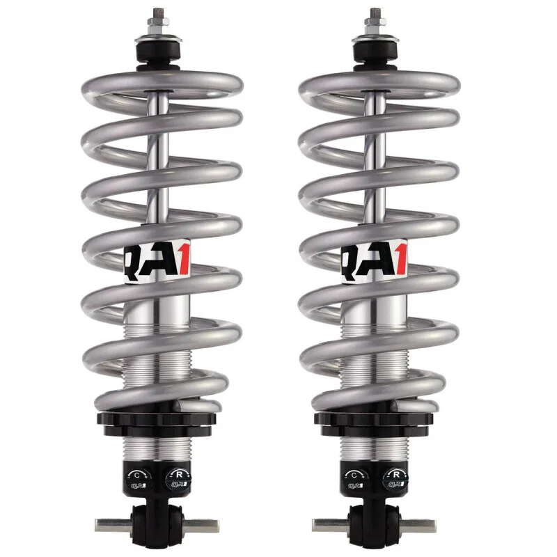 QA1 GD401-08600C, GM Pro Front Coil-Over System - Double Adj. - 8in x 600lbs/in - Flat Large - Aluminum