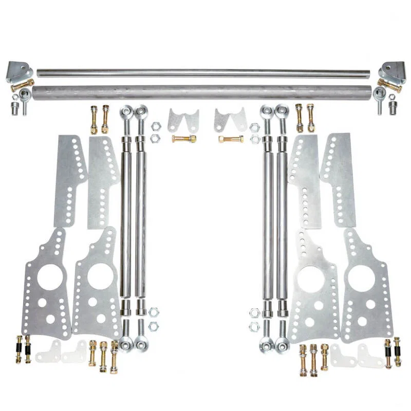 QA1 R070-000, HD Pro Rear Drag 4-Link System - No Shocks/Springs