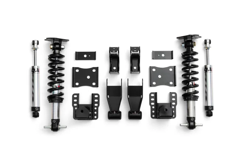 QA1 LK01-GMT03, 07-18 Chevrolet Silverado 1500 2WD 4-6in Lowering Kit - Single Adj