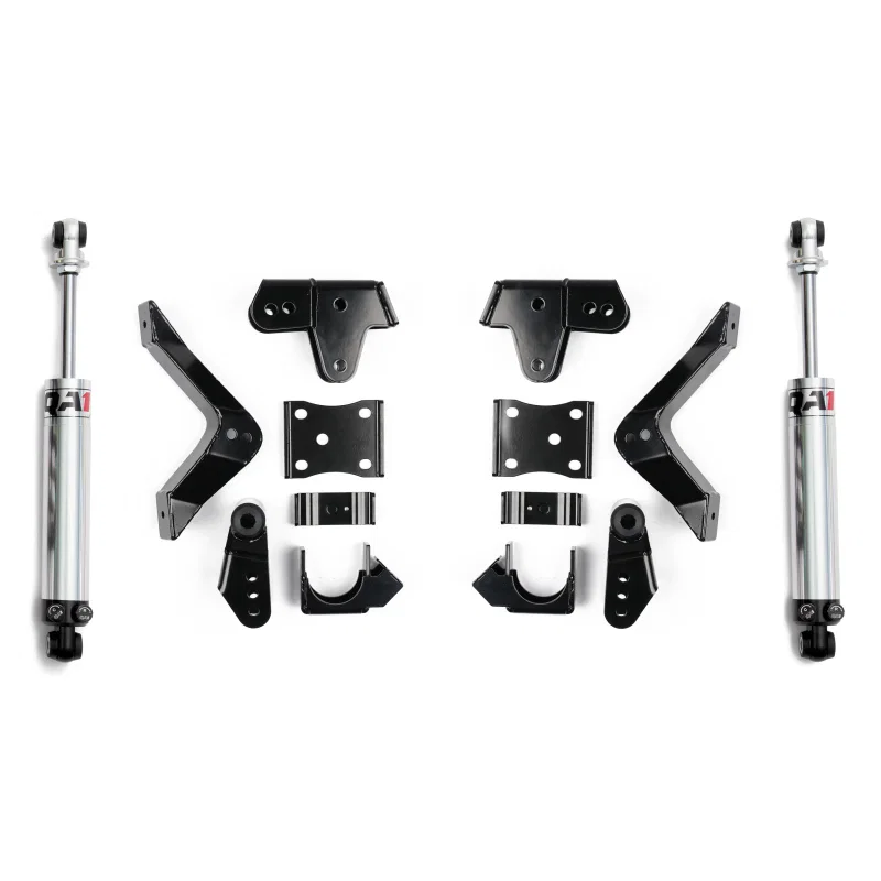 QA1 RDK52634, 2019+ Chevrolet Silverado / GMC Sierra 1500 Double Adjustable Rear Drop Kit - 3in to 5in Drop