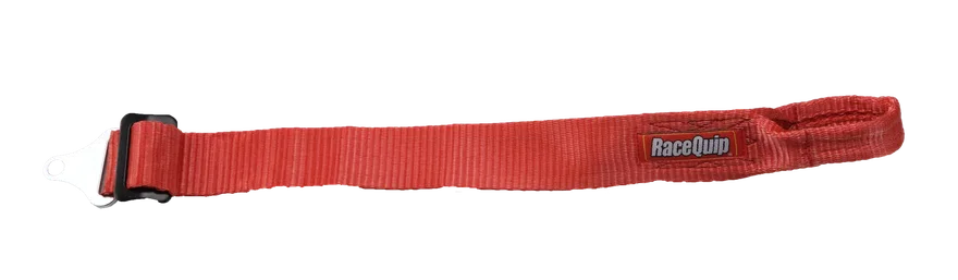 Racequip 898148RQP, Tow Hook Strap w/ Soft Eye Loop End