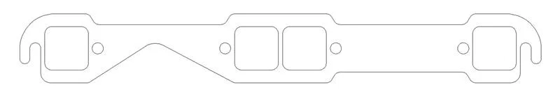 Cometic Gasket C5539-064, Chevrolet Gen-1 Small Block V8 .064in ArmorCore Exhaust Manifold Gasket Set