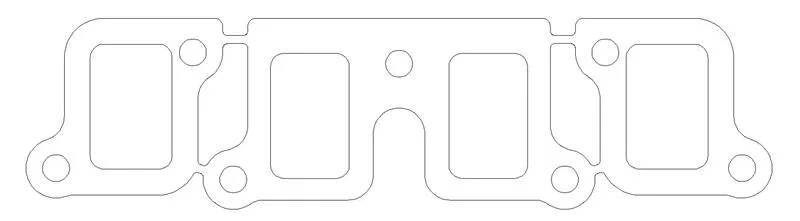 Cometic Gasket C5776-064, Buick BB V8 .064in ArmorCore Exhaust Mani Gasket Set-1.234in x 1.890in