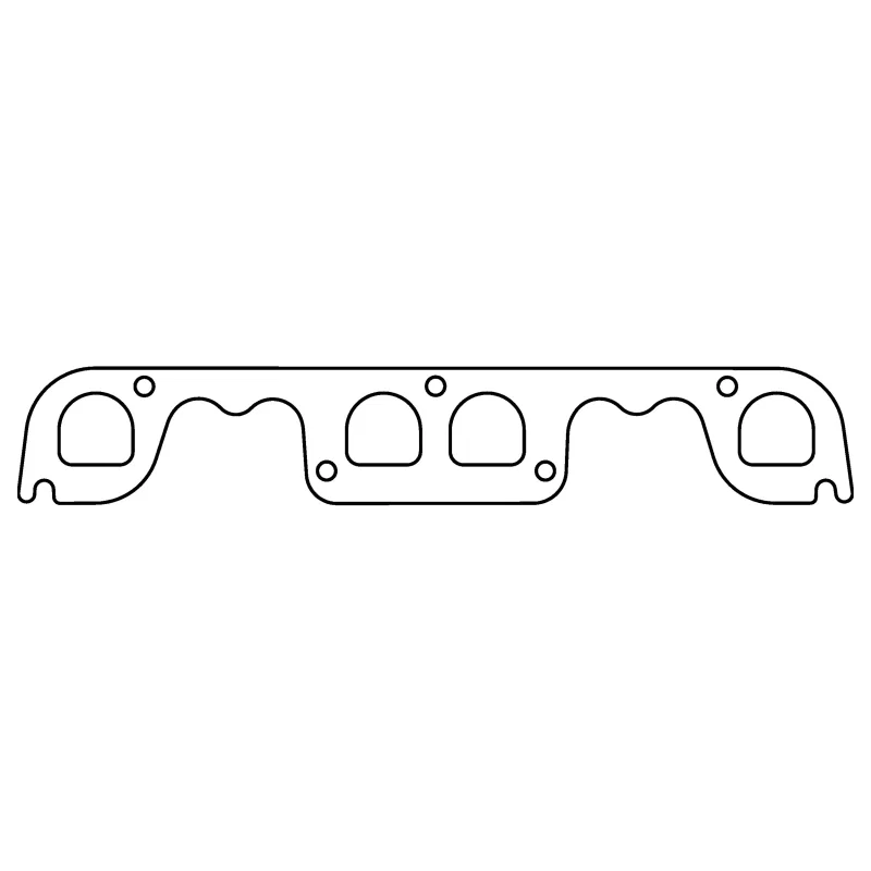 Cometic Gasket C15201, Chevy Gen1 SB V8 .060in HTS Exhaust Mani Gasket Set-1.650in x 1.600in D Port