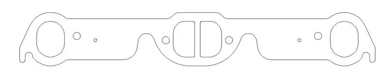 Cometic Gasket C5905-030, Pontiac 326/350/389/400/421/428/455 V8 .030in MLS Exhaust Manifold Gasket Set