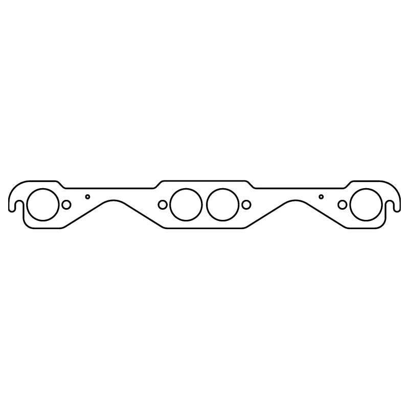Cometic Gasket C5891-060, Chevrolet Gen-1 Small Block V8 .060in MLS Exhaust Manifold Gasket Set - 1.500in Round Port
