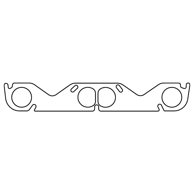 Cometic Gasket C15200, Chevy Gen1 SB V8 .060in HTS Exhaust Mani Gasket Set-2.00in Round Port-Hooker/Stahl Bolt Patt