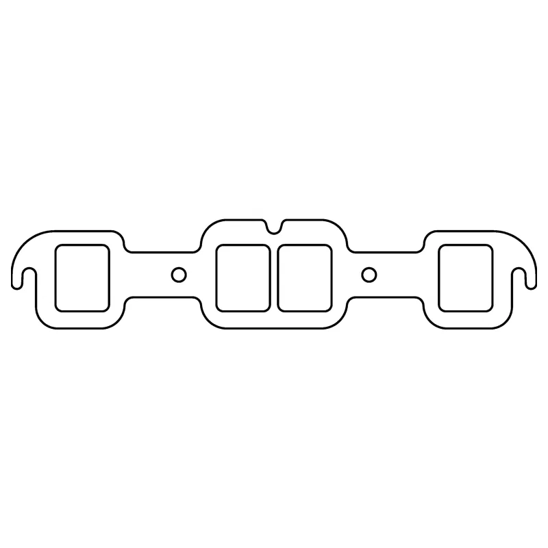 Cometic Gasket C15330HTG, Oldsmobile 400/425/455 .094in HTG Exhaust Gasket Set - 1.920in x 1.550in Rectangular Ports