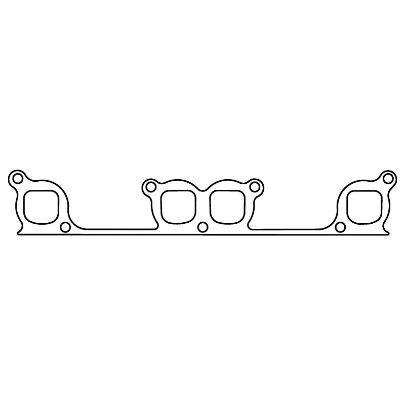 Cometic Gasket C5315, Chevy Gen1 SB V8 .064in AM Exhaust Mani Gskt Set-1.615in x 1.500in D Ports-Brodix WP262 Head