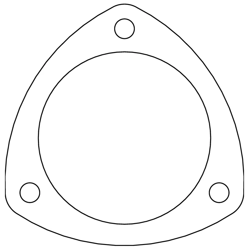 Cometic Gasket C15188C, .043in Copper Exhaust Header Collector Gasket - 3.5in Diameter - 4.438in Bolt Circle