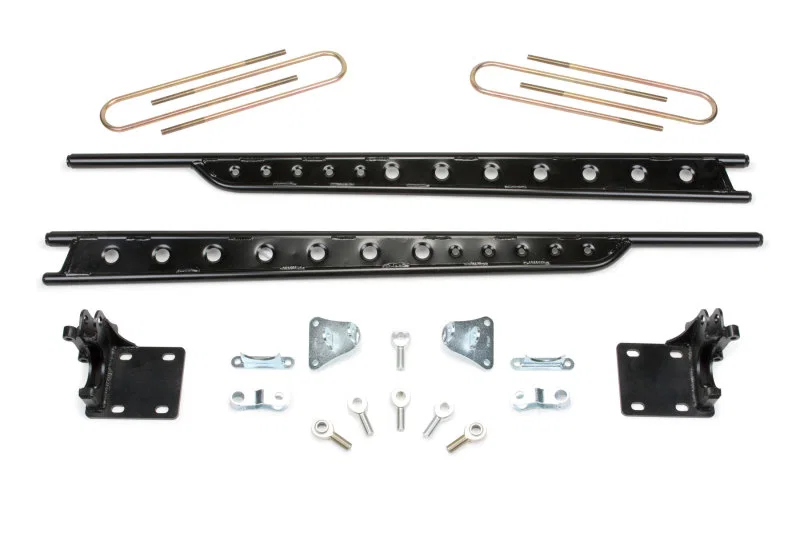 Fabtech FTS62006, 11-16 Ford F250/350 4WD Short Bed Floating Rear Traction Bar System