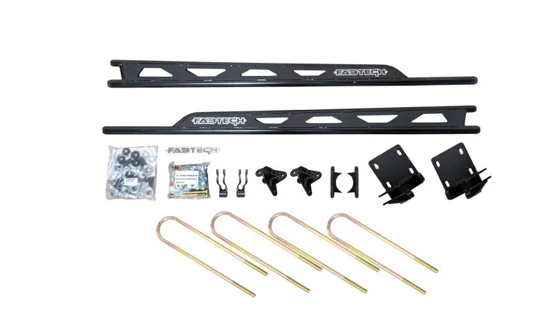 Fabtech FTS62010, 2023+ Ford F250/F350 4WD Super Duty Floating Rear Traction Bar System