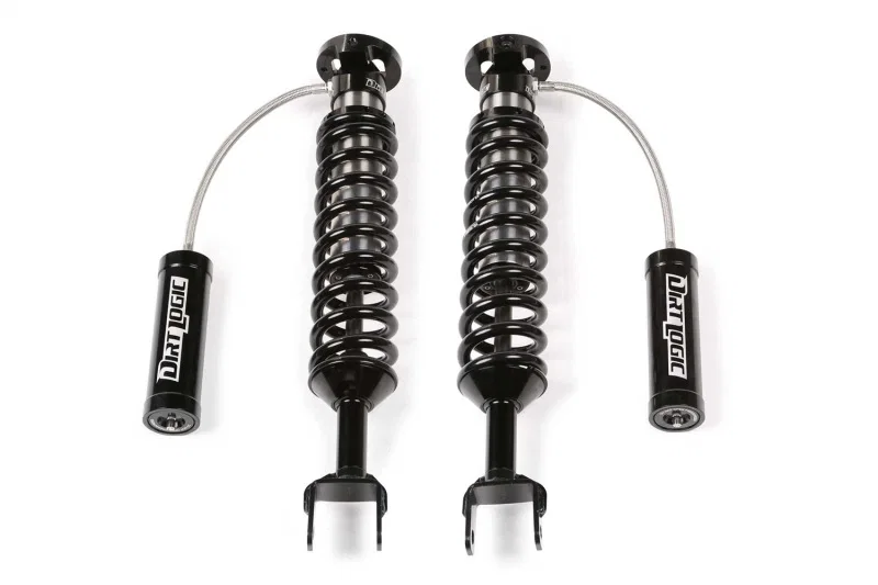 Fabtech FTS820452, 06-08 Dodge 1500 4WD 6in Front Dirt Logic 2.5 Reservoir Coilovers - Pair