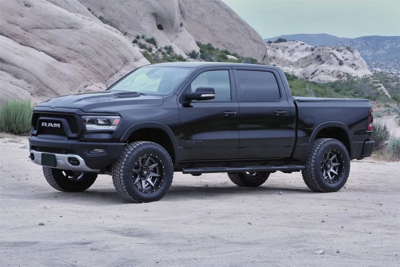 Fabtech FTS23207, 19-20 Ram 1500 3in Upper Control Arm Lift Kit w/ Front Dirt Logic Shocks 2.5in/Rear 2.25in