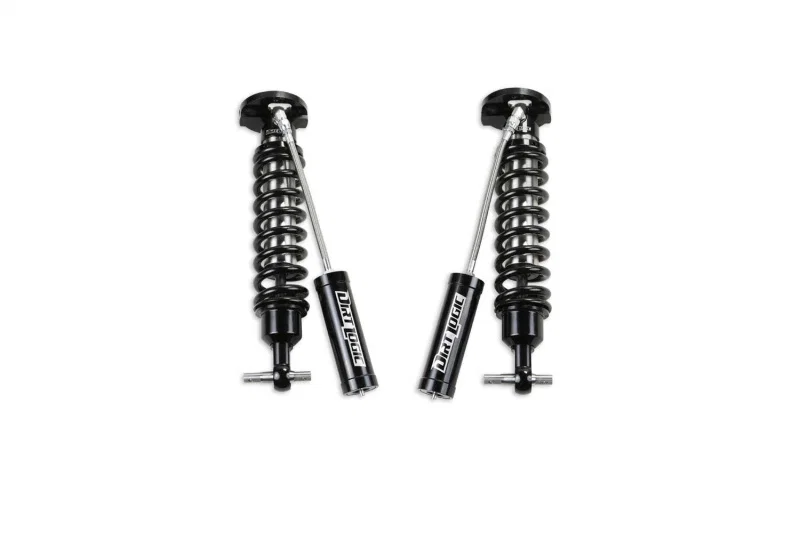 Fabtech FTS21257, 2019 GM K1500 Trail Boss/AT4 4WD 3.5in Front Dirt Logic 2.5 Resi Coilovers - Pair