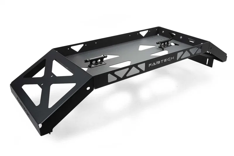 Fabtech FTS24263, 20-21 Jeep Gladiator 4WD Cargo Rack Bike Mount Kit