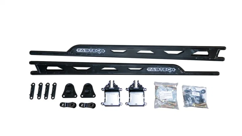Fabtech FTS62003BK, 99-10 Ford F250/350 4WD Floating Rear Traction Bar System