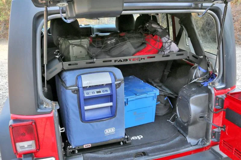 Fabtech FTS24194, 07-18 Jeep JK 4WD 4-Door Interior Cargo Rack