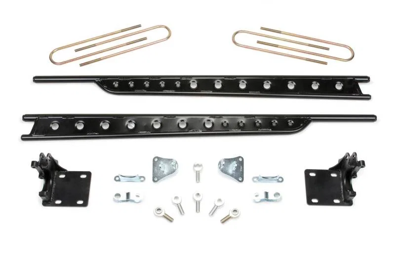 Fabtech FTS62007, 11-16 Ford F250/350 4WD Long Bed Floating Rear Traction Bar System