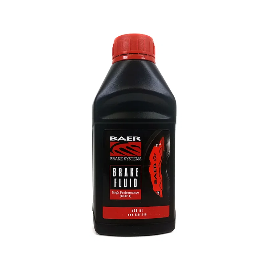 DOT4 High Performance Brake Fluid, 16.9oz/500ml Bottle