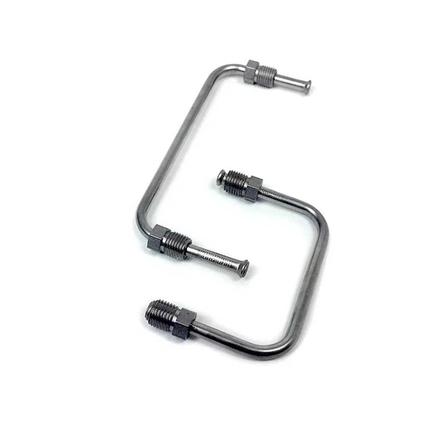 Brakes 3/8-24 Inverted Flare Hard Lines for 15/16" or 1" Bore Master Cylinders to Proportioning Valve
