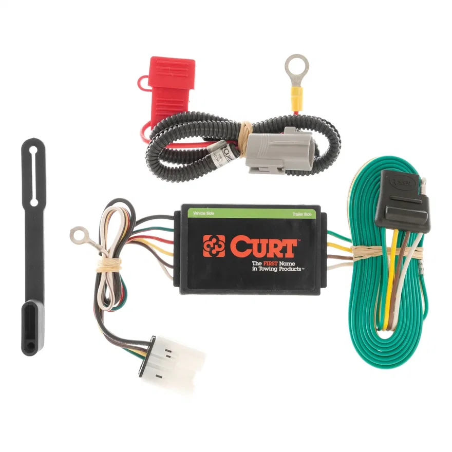 CURT 56102, Custom Wiring Connector; 4-Way Flat Output; Select Mitsubishi Outlander