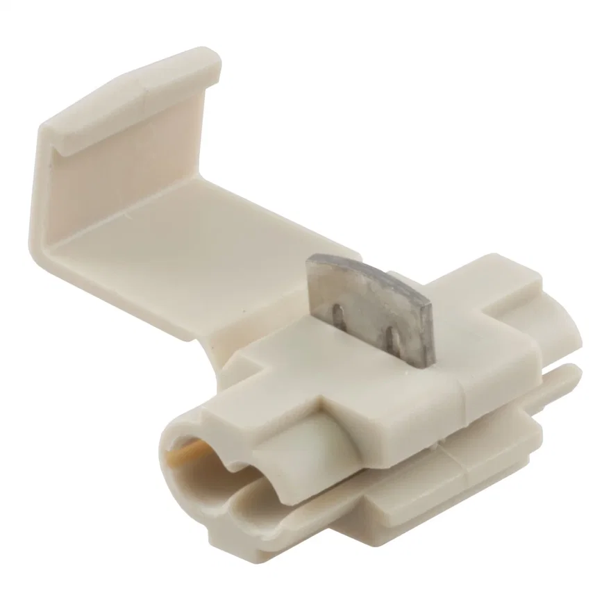 CURT 59906, Snap Lock Double-Run Tap Connectors (18-14 Wire Gauge; 100-Pack)