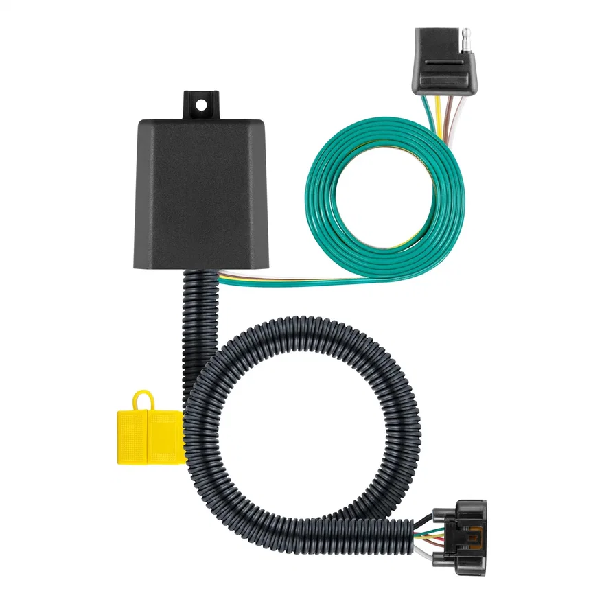 CURT 56420, Custom Wiring Harness; 4-Way Flat Output; Select Hyundai; Kia Vehicles