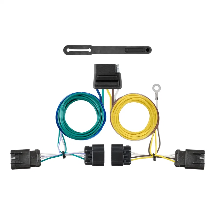 CURT 56594, Custom Wiring Harness; 5-Way Flat Output; Select GMC Terrain; Chevrolet Equinox