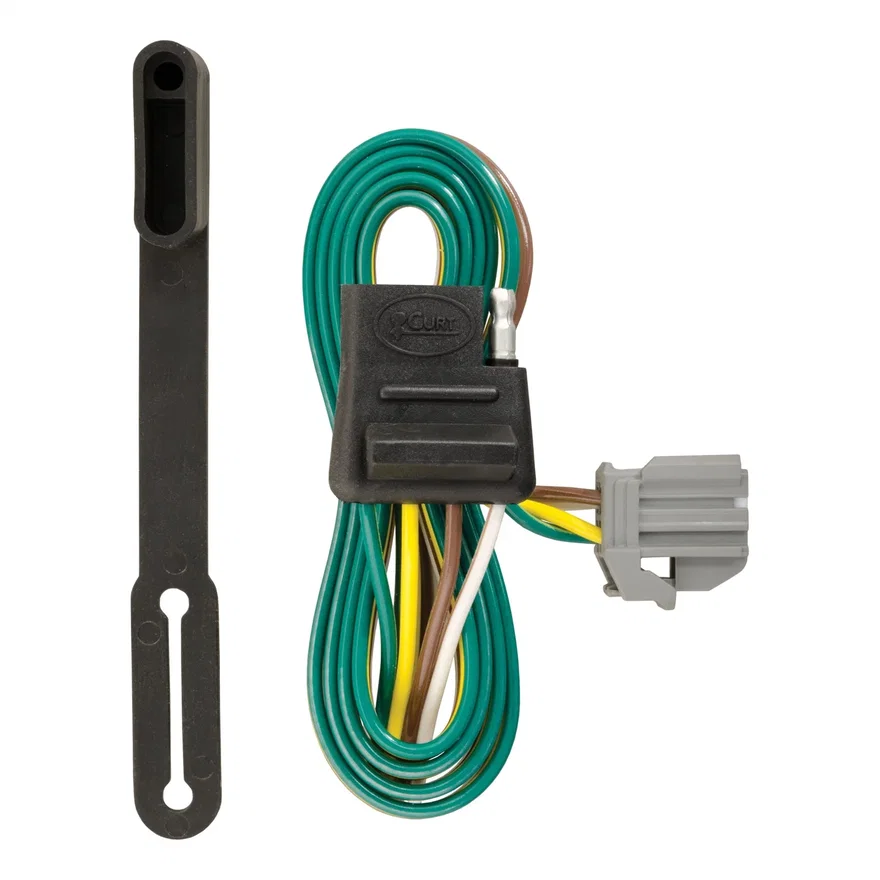 CURT 56210, Custom 4-Flat; Select Chevrolet Equinox; GMC Terrain; OEM Tow Package Required