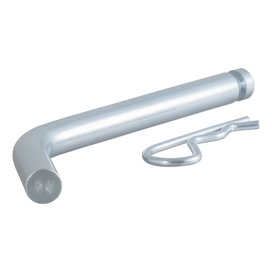 CURT 21507, Heavy-Duty 5/8in. Hitch Pin with Groove (2-1/2in. or 3in. Receiver; Zinc)