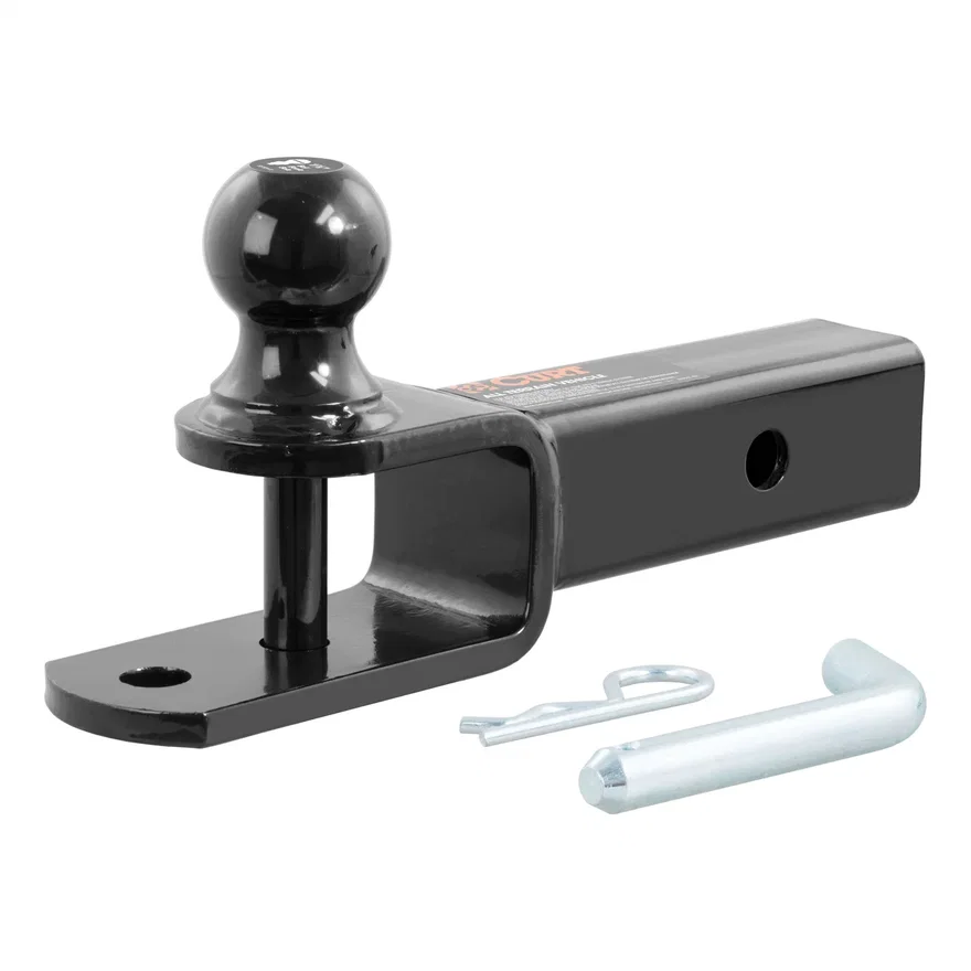 CURT 45005, 3-in-1 ATV Ball Mount with 2in. Shank and 1-7/8in. Trailer Ball